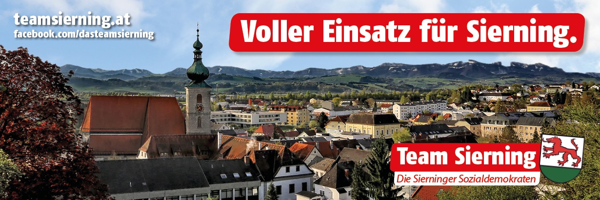 Herzlich Willkommen beim TEAM SIERNING